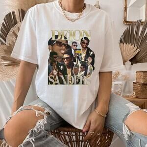 Deion Sanders Unisex Style Shirt White Shirt Unisex Tee Shirt